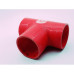 SILICONE HOSE- T 76-76MM RED
